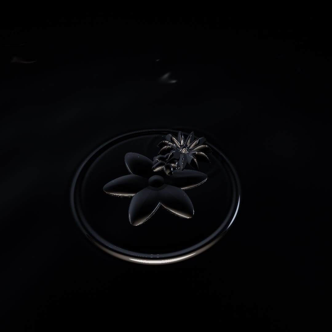 Liquid Metal Bloom